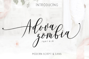 Adova Zombia: A Sophisticated Font for Real Business Branding