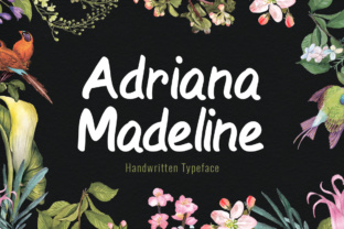 Adriana Madeline Font Review for Web Design