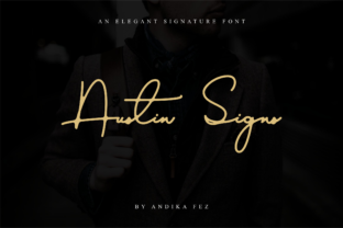 Austin Signs: A Stylish Script Font for Modern Editorial Design