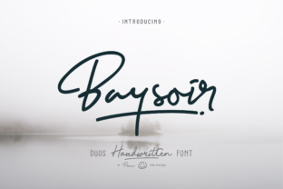 Baysoir Font: Elevate Handmade Products & Printables