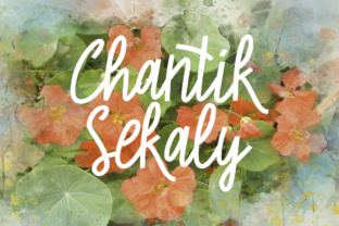 Chantik Sekaly Font: Warmth for Campaign Visuals