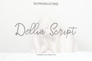 Dellia Font Review: A Casual Script for Modern Branding