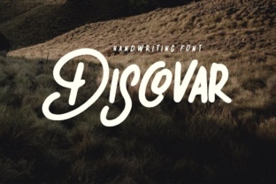 Discovar Font: A Clean Handwritten Typeface for Editorial Design
