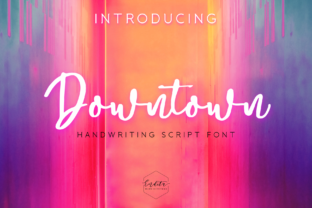 Downtown Font: A Hand-Lettered Script for Editorial Design