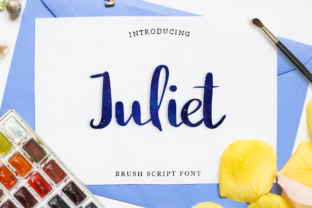 Juliet: A Hand-Brushed Script Font That Elevates Web Design with Modern Charm