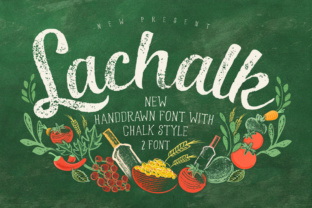 LaChalk Font: Digital Chalkboard Style for Web Design