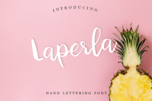Laperla: A Fresh Script Font for Modern Web Design Projects