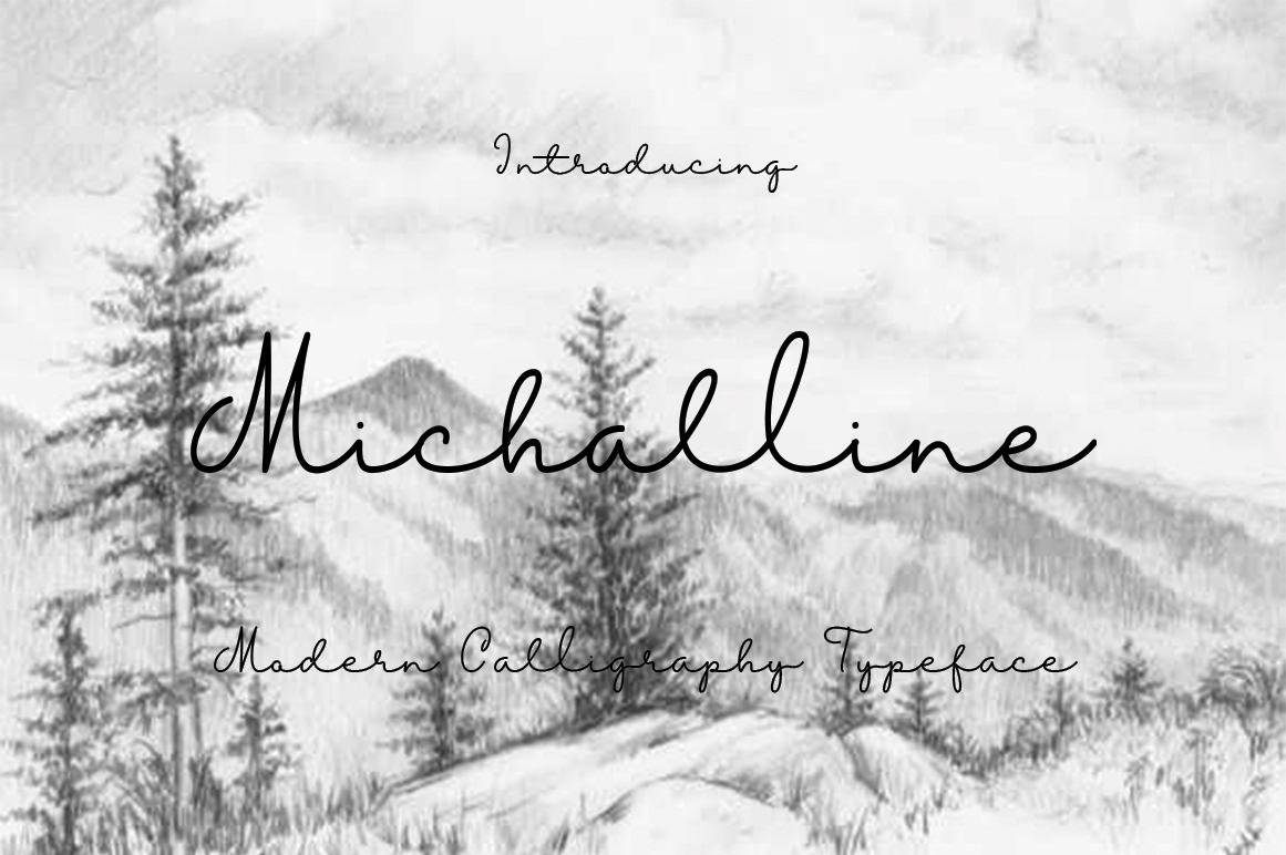 Michalline Font Review: Modern Charm for Campaigns