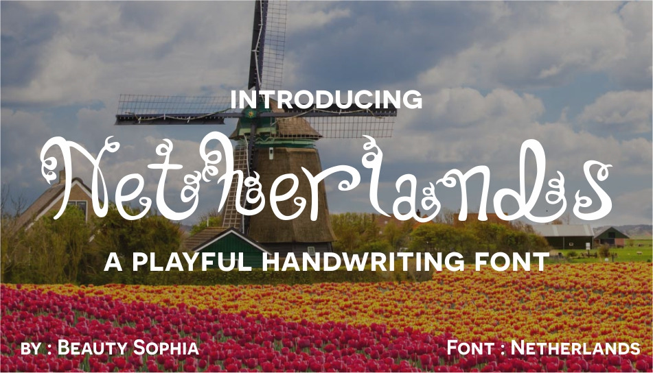 Netherlands Font: Editorial Warmth for Travel Layouts