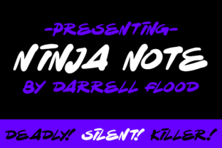 Ninja Note Font: Adding Dynamic Energy to Editorial Design