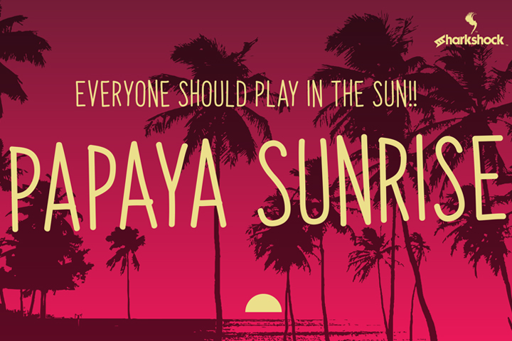 Papaya Sunrise Font: A Display Typeface for Campaigns