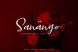Sanango Font: Organic Handwritten Style for Web Design