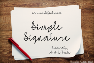 Simple Signature Font: Elevate Your Small Business Brand