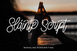 Sláinte Font: Authentic Script for Editorial Design