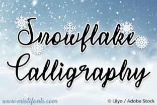 Snowflake Calligraphy Font: A Designer’s Branding Test