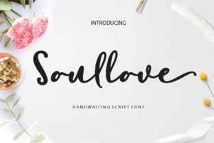 Soullove Font: Elegant Script for Handmade Labels