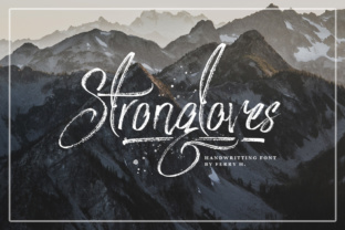 Strongloves Font Review: Bold Script for Campaigns