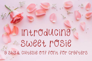Sweet Rosie Font: Adding Girly Charm to Web Layouts