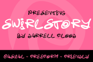 Swirlstory Font: Adding Editorial Whimsy to Layouts