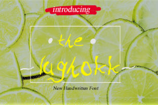 The Lughokk Font: Authentic Handwritten Style for Business Branding
