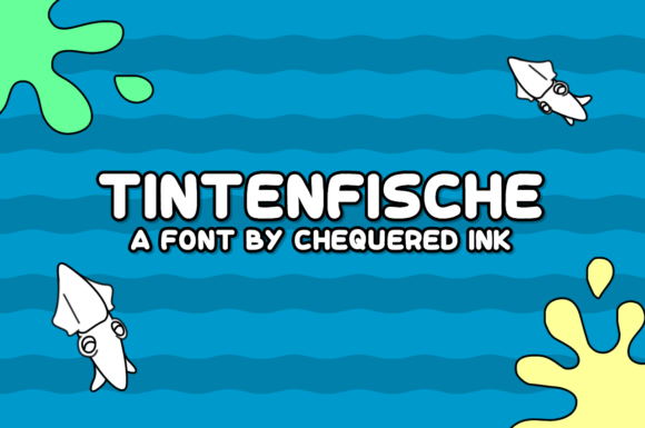 Tintenfische Font: A Playful Typeface for Branding