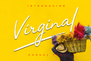 Virginal Font: Elevating Editorial Design with Handwritten Script