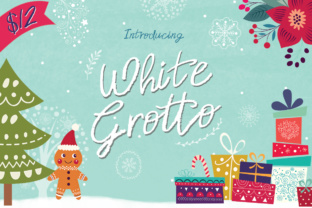 White Grotto Font Review: Festive Display Type for Campaigns