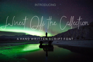 Winest Off the Collection Font for Digital Campaigns
